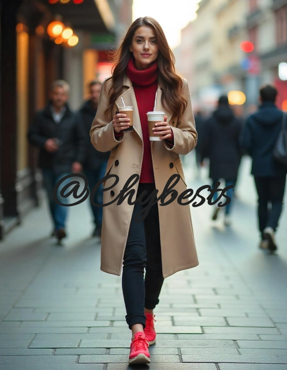 How to Wear Your Winter Coat with Sneakers