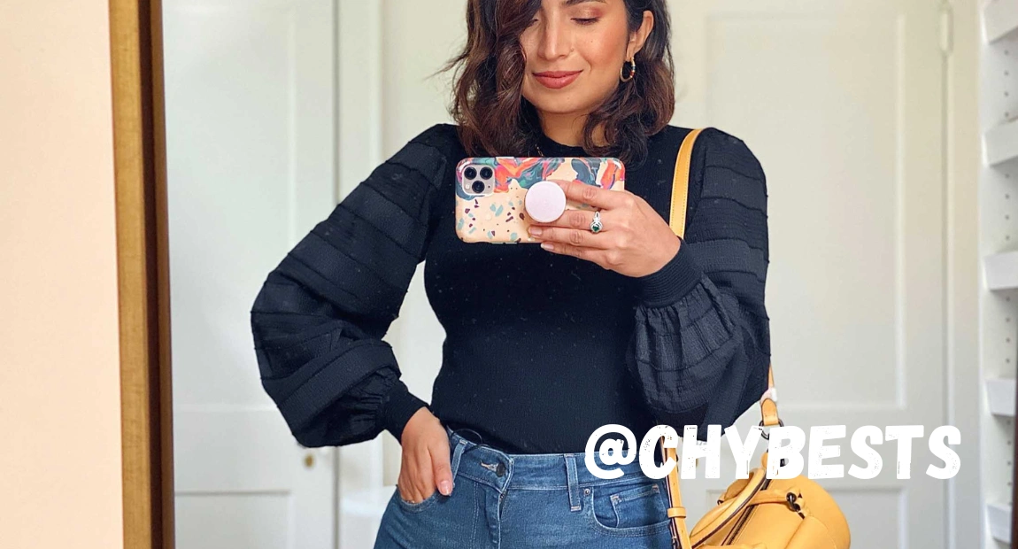 Statement Puff Sleeve Tops With Jeans Combinations