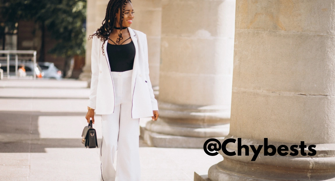 How to Style Crepe Wide-leg Trousers for Lagos Humidity and Rain