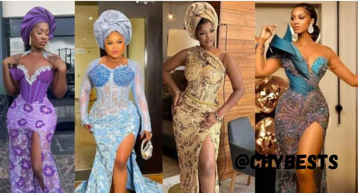 Modern Corset Aso-Ebi Styles for Weddings